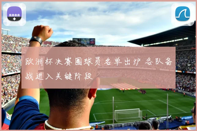 欧洲杯决赛圈球员名单出炉 各队备战进入关键阶段